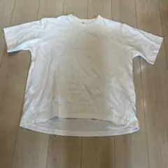 ホワイト ショートスリーブ Tシャツ Lサイズ
