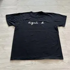 agnès b. ブラック Tシャツ