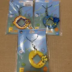 たまごっち　一番くじ　F賞　ラバーチャーム　3点セット