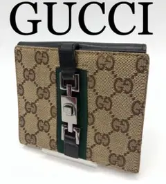 GUCCI グッチ ブランド ブラウン 折り財布 GG お洒落 メンズ