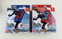 美品 Switch 釣りスピリッツ 釣って遊べる水族館専用 サオコン 赤 青