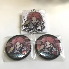 銀魂　イートゥーン　神威　缶バッジ　アクリルキーホルダー