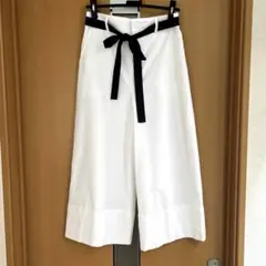 untitled アンタイトル　ガウチョパンツ カジュアルパンツ　ワイド　Ｍ