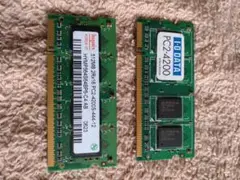 512MB × 2枚 PC2 4200 IO DATA / Hynix
