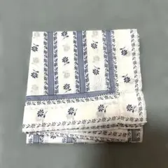 RL 花柄ストライプ ハンカチ 新品未使用