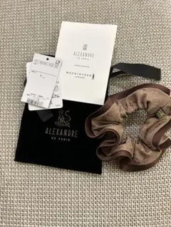 新品！ALEXANDREアレクサンドルドゥパリ シュシュ！マッキントッシュ