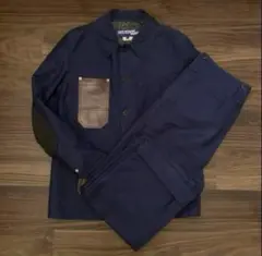 JUNYA MAN × HERVIER カバーオール セットアップ 美品