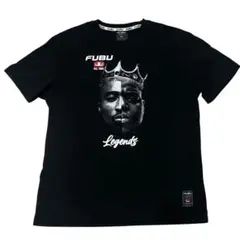 FUBU フブ　Hip Hop Legends Tシャツ ブラック　サイズXL