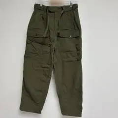 UNSTUDIED ルーズカーゴパンツ ベルト付き