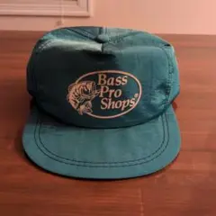 レア80s USA製Bass Pro Shops キャップVintageキャップ