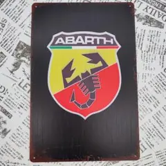 アバルト　ABARTH 看板　非売品　置物 2025年最新】アバルト 看板の人気アイテム - メルカリ