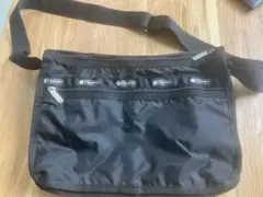 LeSportsacブラック ショルダーバッグ