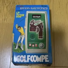 BANDAI GOLFCOMPE ポータブルゲーム　未使用品新品箱付き