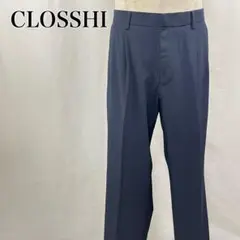 CLOSSHI　しまむら　ビジネス　普段着　センタープレススラックス【3299】