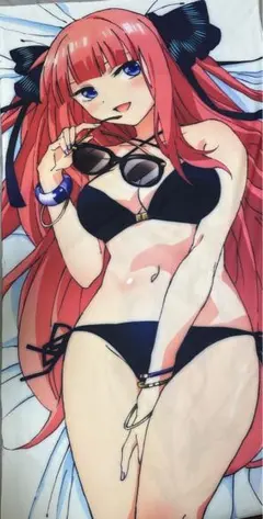 【GW限定価格】五等分の花嫁 中野二乃 アニメキャラクタークッション抱き枕カバー