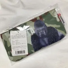 Schleich シュライヒ　ファスナーポーチ　 ペンケース　ゴリラ