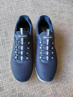【美品】SKECHERS 52811 28cm ネイビー