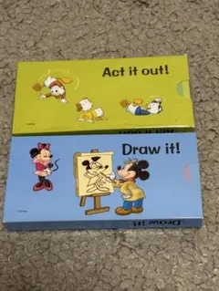 知育玩具 Act it out! & Draw it!