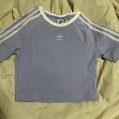 adidas Originals チビTシャツ ラベンダー
