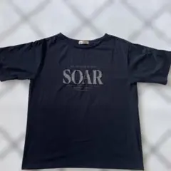 MARI.Emmy SOARプリントTシャツ「しまむら」 L size