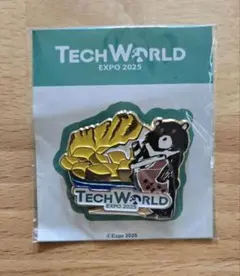 非売品　TECHWORLD EXPO2025 ピンバッジ　大阪関西万博