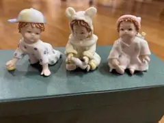 陶器製子供フィギュアセット