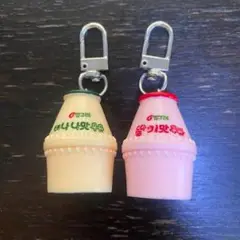 バナナウユ　イチゴウユ　キーホルダー　チャームセット