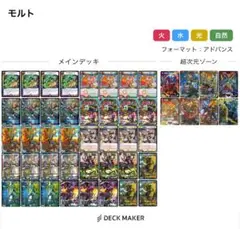4cモルトDREAM デッキ　超次元付き 4cモルトDREAM デッキ - メルカリ