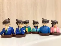名探偵コナン チョコエッグ 新一&蘭 6体