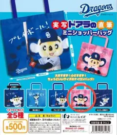 実写ドアラの直筆ミニショッパーバッグ 　いつもありがとう　ガチャ