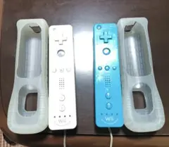 Wiiリモコンプラス 2個セット ホワイト ブルー