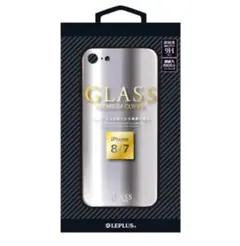 新品 iPhone SE 8/7 スマホケース SHELL GLASS シルバー