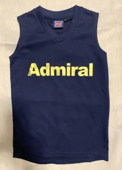 Admiral ネイビー Vネック タンクトップ
