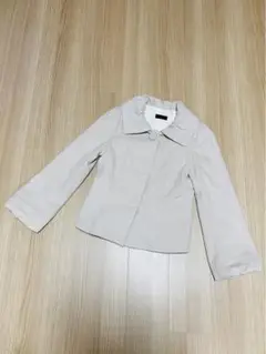 【TOBECHIC】トゥービーシック ショートコート ベージュ ウール 厚手 冬