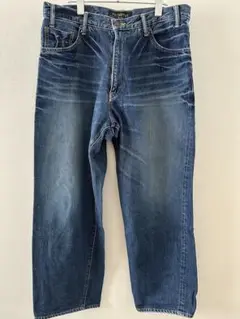 FAT エフエーティー ダメージ加工 デニム インディゴ XL