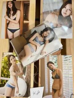 笛木優子　 生写真　L判　25枚セット　48