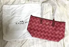 coach コーチ リバーシブルトートバッグ