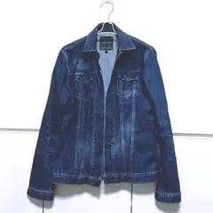 【ウォッシュ加工美品】KURO クロ　3rd トラッカージャケット 月桂樹ボタン