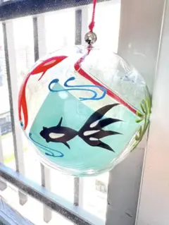 硝子風鈴(金魚)夏物語り・江戸風鈴※箱入り