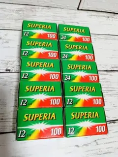 【未開封品】SUPERIA100 12 24 まとめ売り富士フィルム フイルム