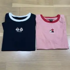 ミニーちゃん　チップ&ディール　Tシャツ