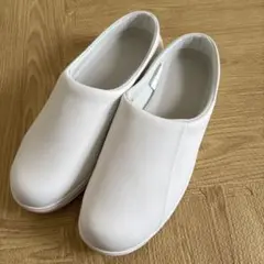 ムーンスター 810sエイトテンス　コックシューズ ET-P002 白　28cm