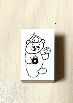 ニコレシピ クリームドーナツ　はんこ