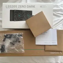 本体なし/箱のみ Deepcool LS520S ZERO DARK