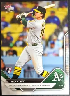ニック カーツ [RC] Topps Now #178 MLB 1st HR