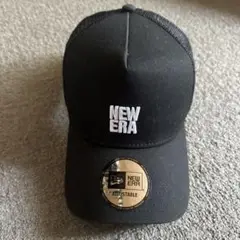 NEW ERA ブラックメッシュキャップ