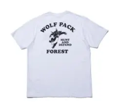 ROTTWEILER HUNT and DEFEND TEE ホワイト 日本製