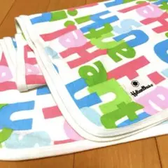 ヘリアンタス　ロゴ柄　マルチブランケット
