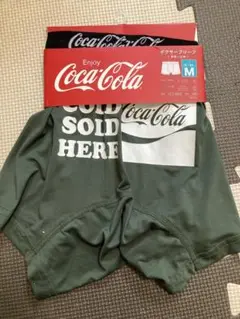 コカ コーラ ボクサー ブリーフ M パンツ 下着 メンズ Cola カーキ