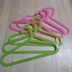 イケア IKEA キッズ 子供 ハンガー カラフル ピンク イエロー 黄色 ②